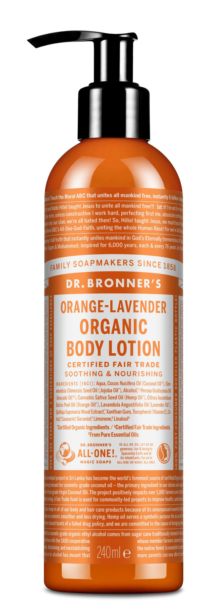 DR BRONNERS BODYLOTION SINAAS - LAVENDEL