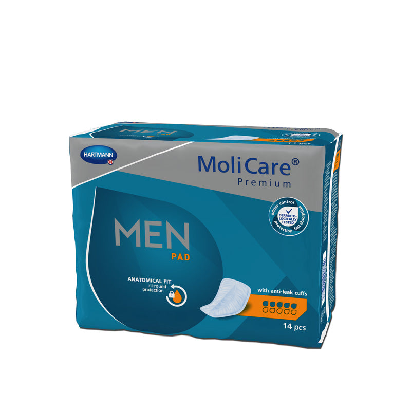 Molicare Premium Men Pad 5 Druppels Inleggers 14st