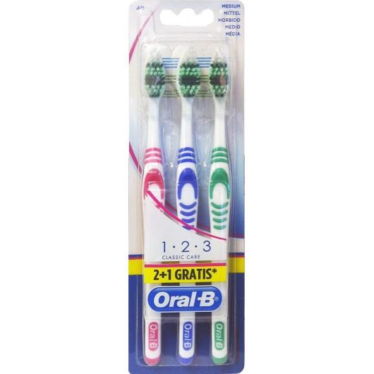 ORAL-B TANDENBORSTEL CLASSIC 123 MEDIUM