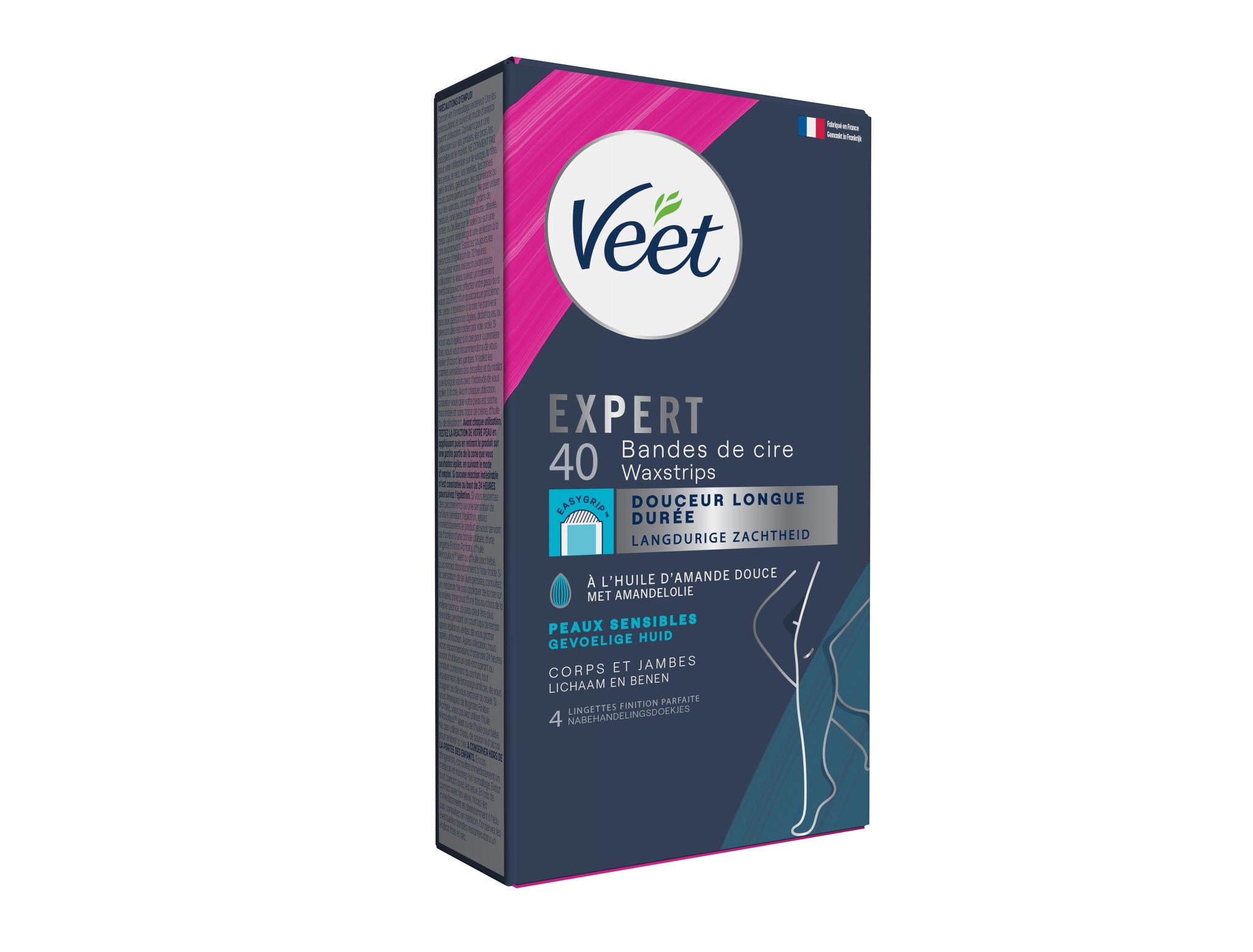 VEET KOUDE WASSTRIPS - EXPERT BENEN GEVOELIGE HUID