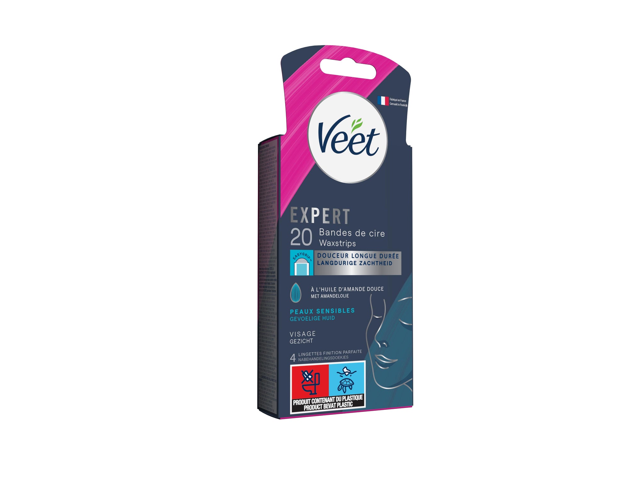VEET KOUDE WASSTRIPS - EXPERT GEZICHT