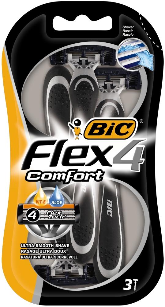 BIC FLEX 4 SHAVER BL. 4 MALE