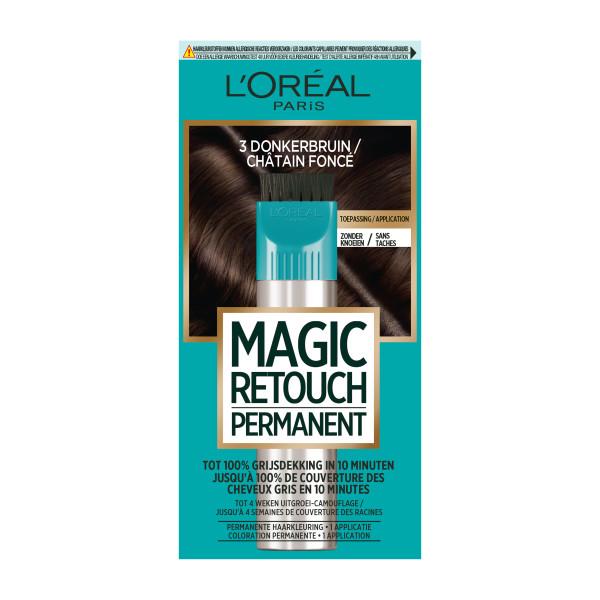 LOREAL PARIS MAGIC RETOUCH NR. 3 DONKERBRUIN