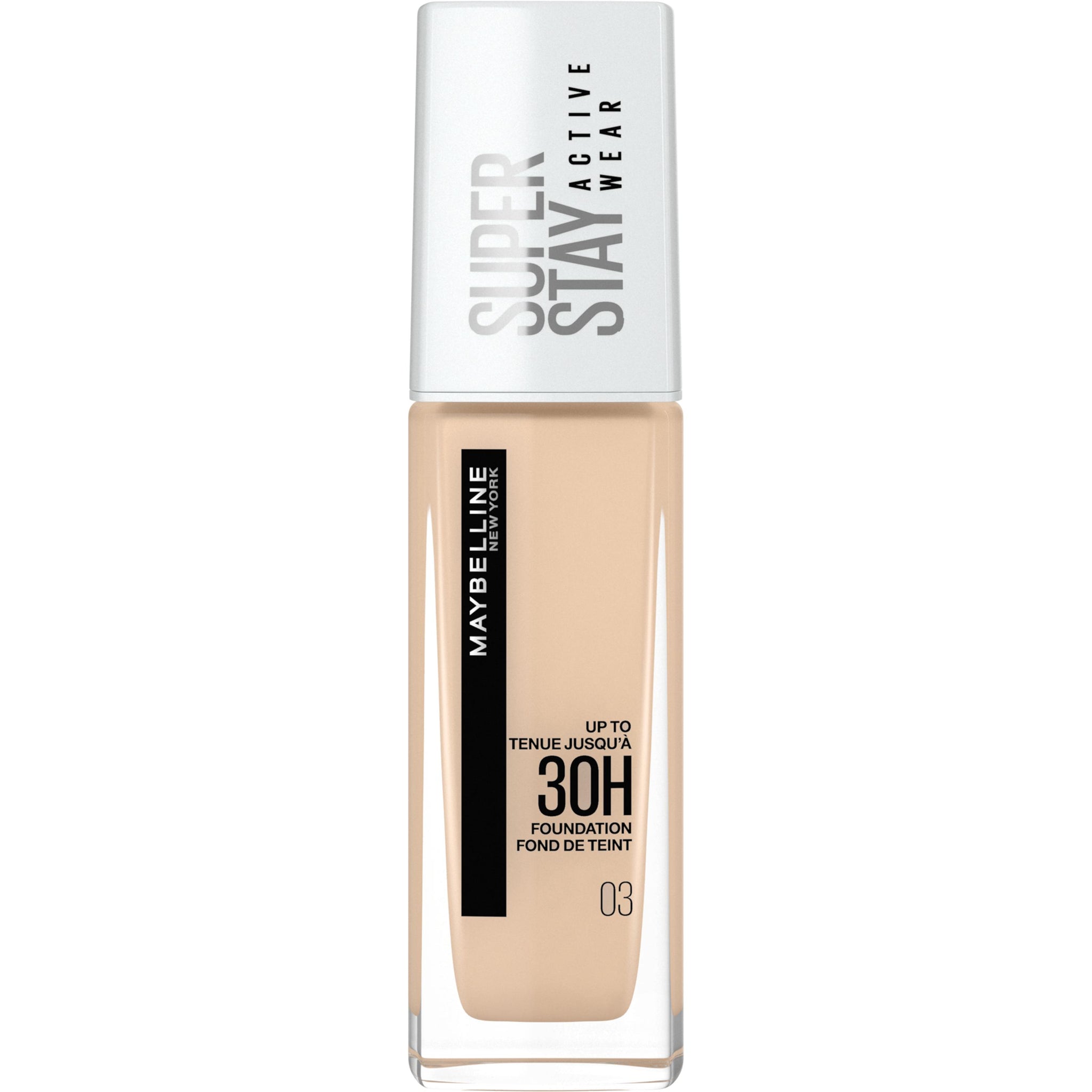 MAYBELLINE FOUNDATION SUPER STAY ATIVE WEAR 03 TRUE IVORY