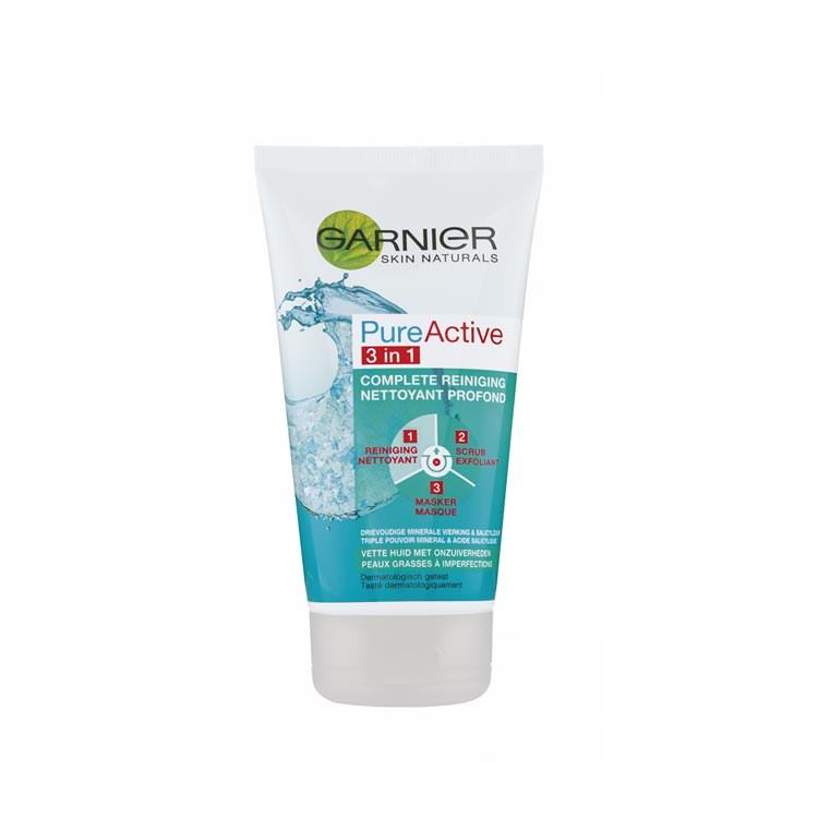 GARNIER SKIN ACTIVE PURE FACE  3IN1