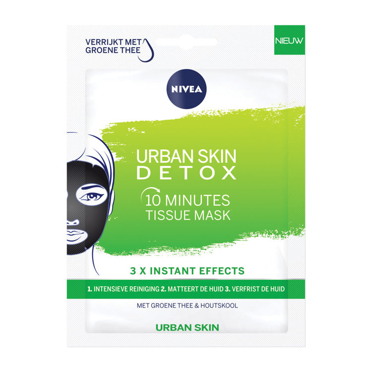 NIVEA MASKER URBAN SKIN DETOX TISSUES