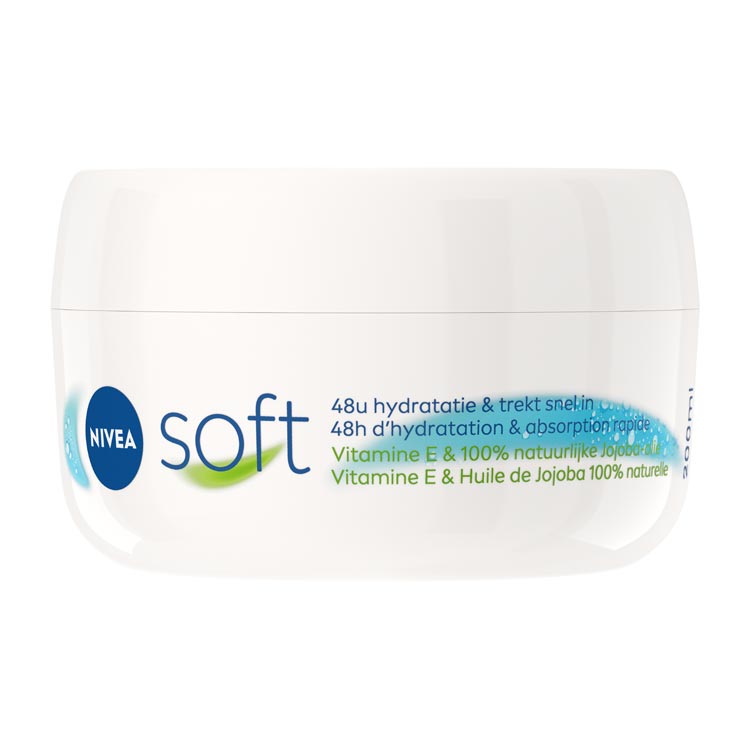 NIVEA SOFT CREME PLASTIC POT