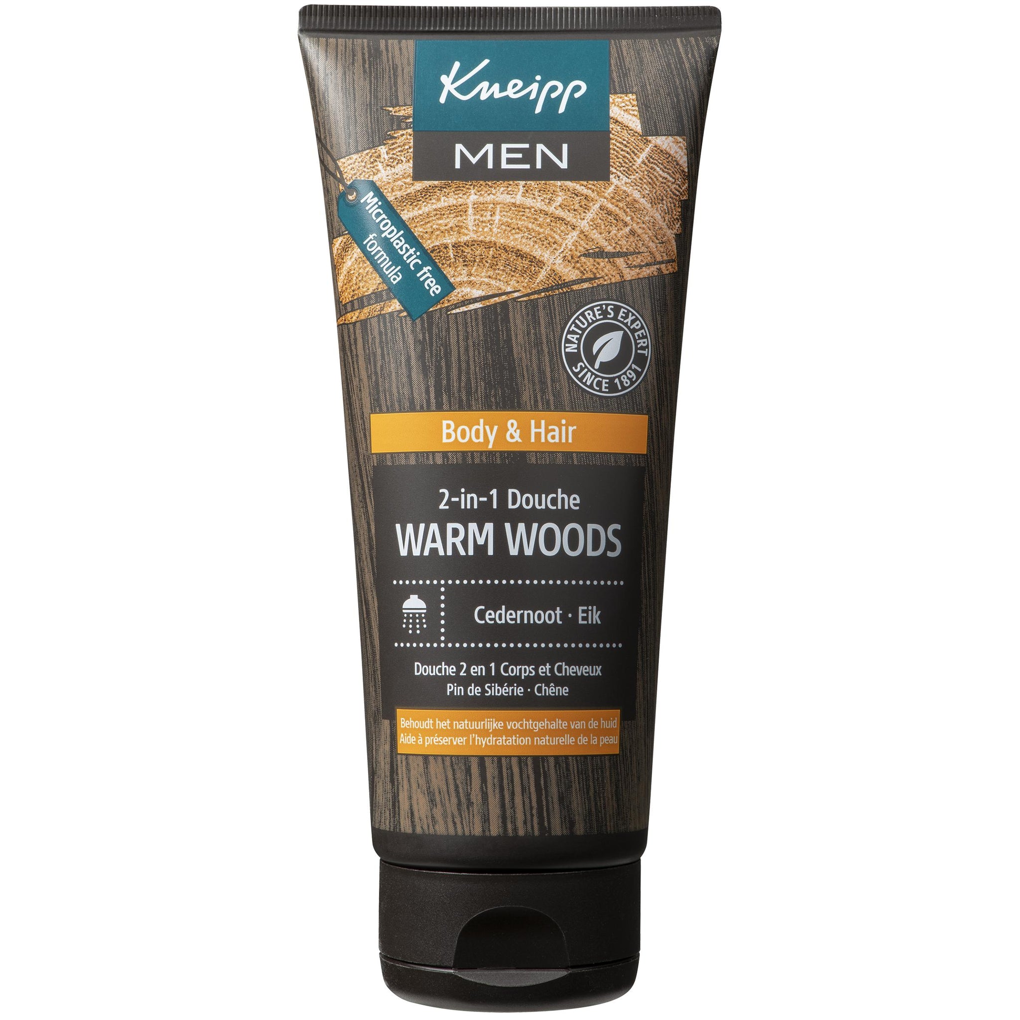 KNEIPP MEN DOUCHE 2 IN 1 WARM WOODS