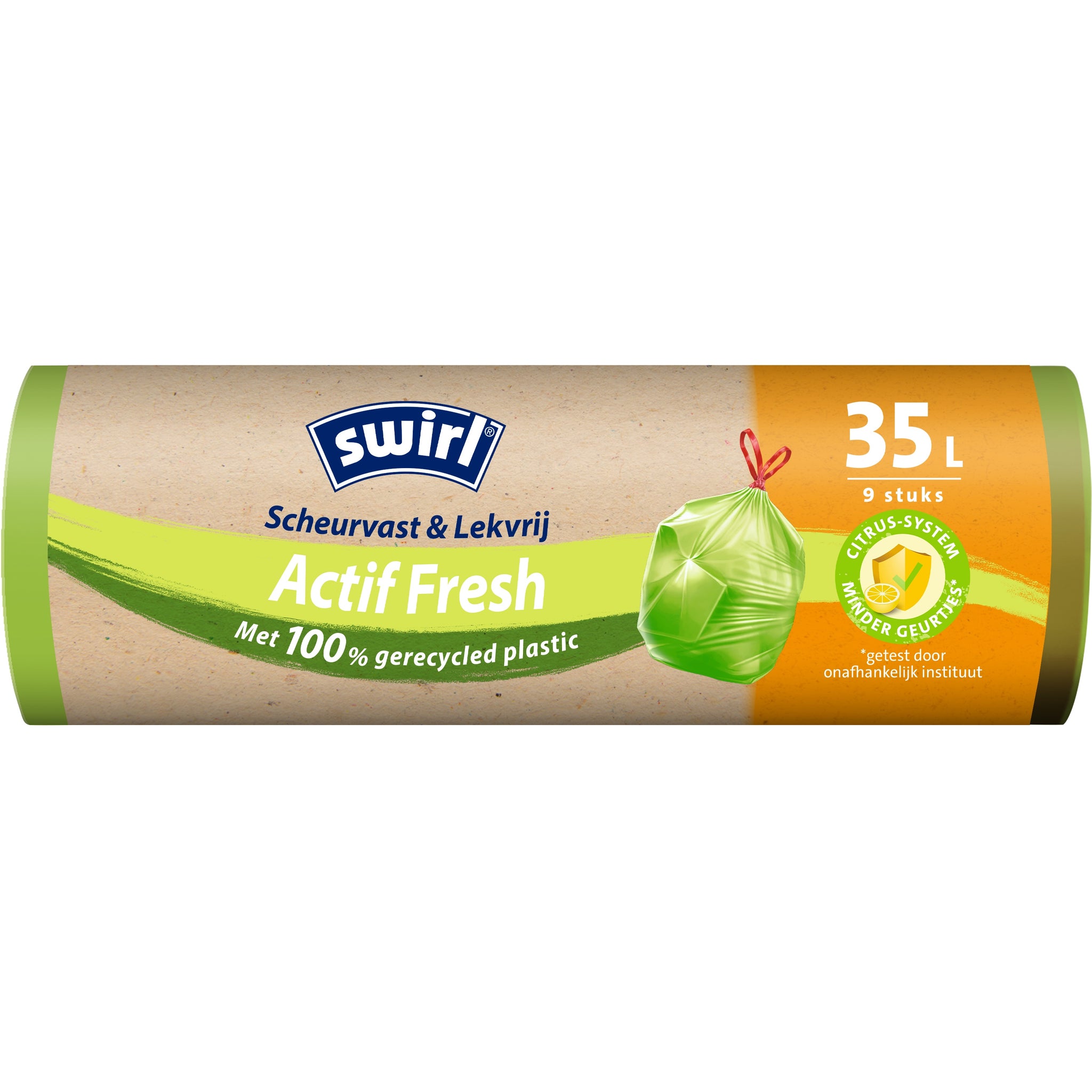 SWIRL PEDAALEMMER ZAKKEN SCHEURVAST LEKVRIJ ACTIF FRESH 35 LITER