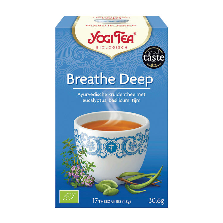 YOGI TEA BREATHE DEEP BIO