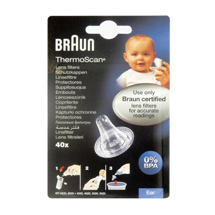 BRAUN THERMOSCAN LENSFILTER LF40 NAVULSET