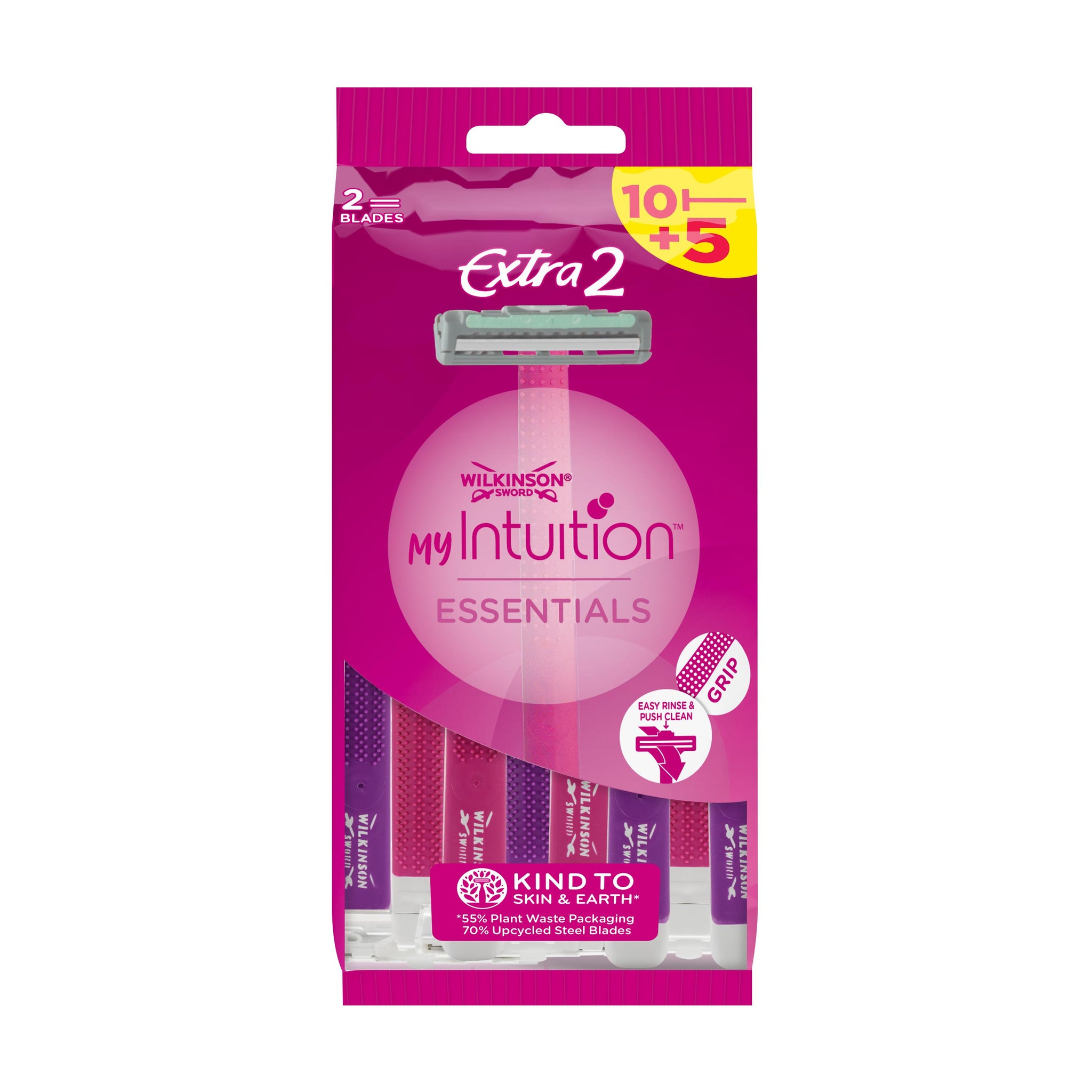 WILKINSON EXTRA 2 MY INTUITION DISPOSABLES ESSENTIALS 10+5