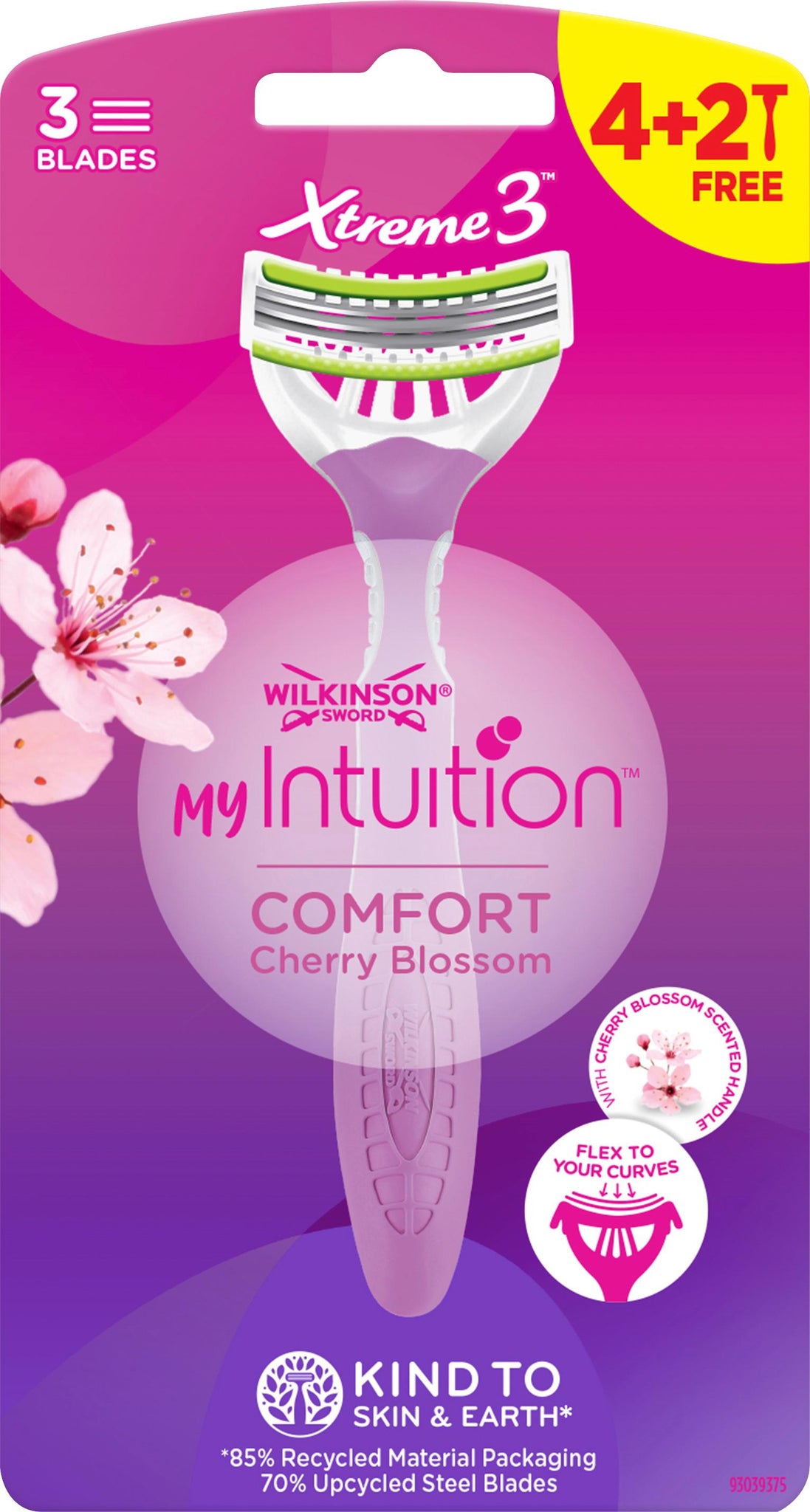 WILKINSON XTREME 3 MY INTUITION COMFORT 4+2