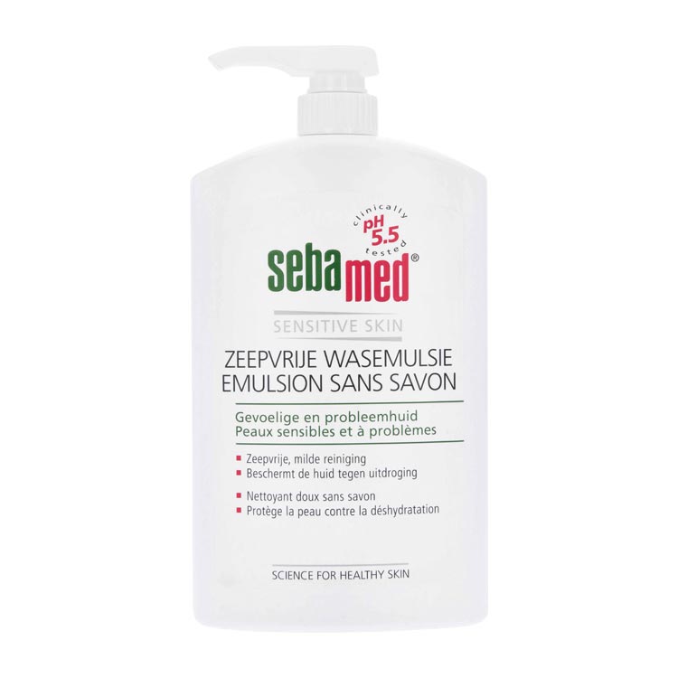 SEBAMED ZEEPVRIJE WASEMULSIE+POMP