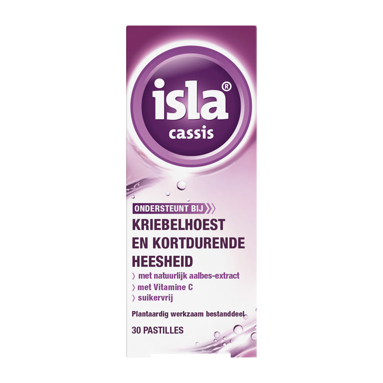 ISLA PASTILLES CASSIS SUIKERVRIJ