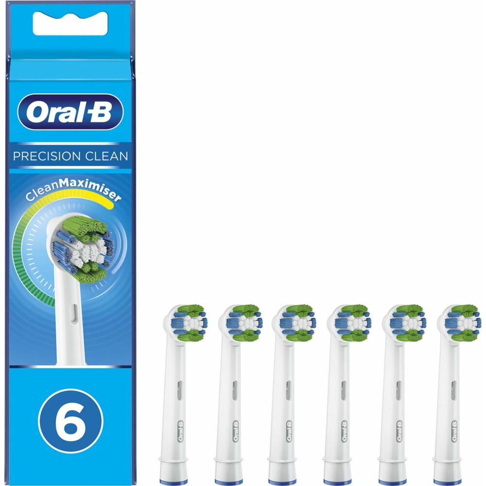 ORAL-B ELEKTRISCHE TANDENBORSTEL 20-6 REFILL PRECISION CLEAN + CLEAN MAXIMISER