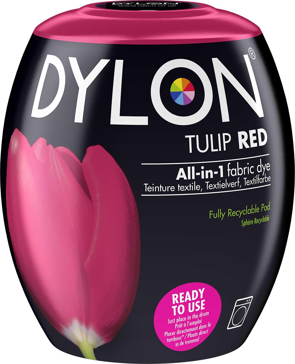 DYLON TEXTVERF POD TULIP RED