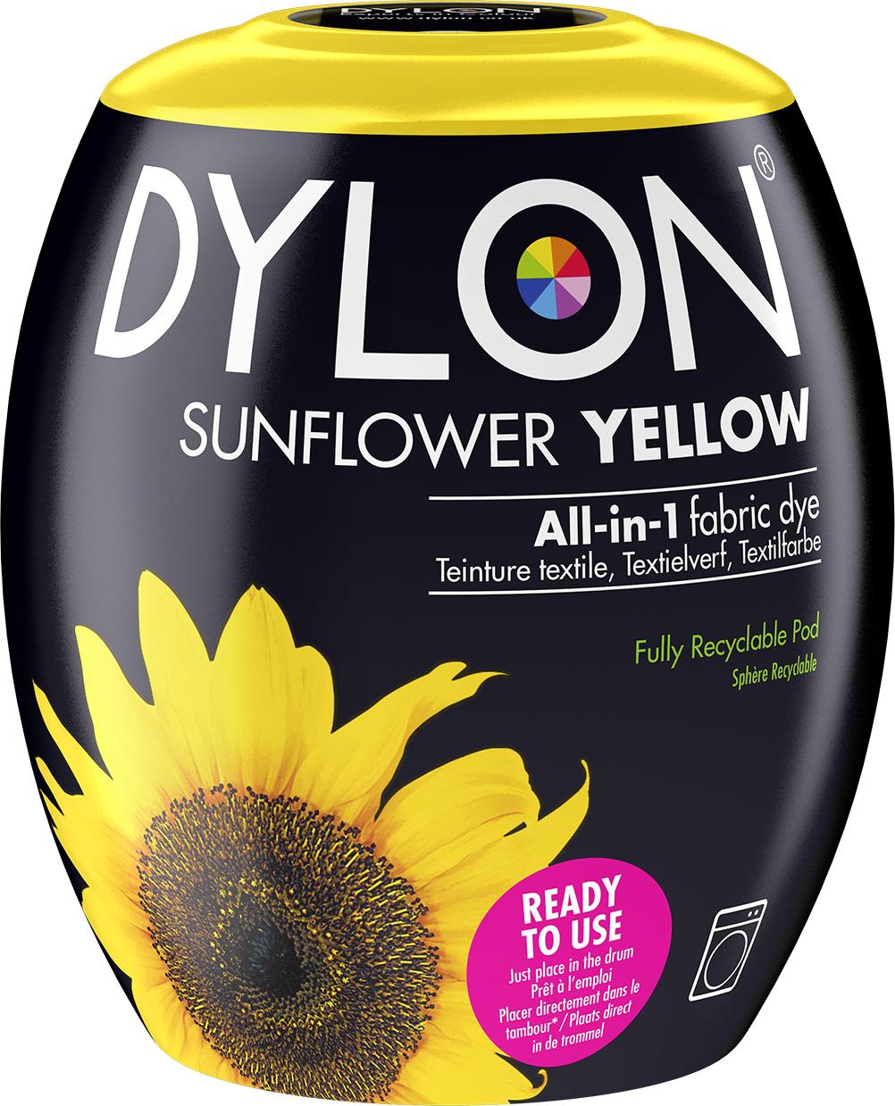 DYLON TEXTVERF POD YELLOW SUNFLOWER