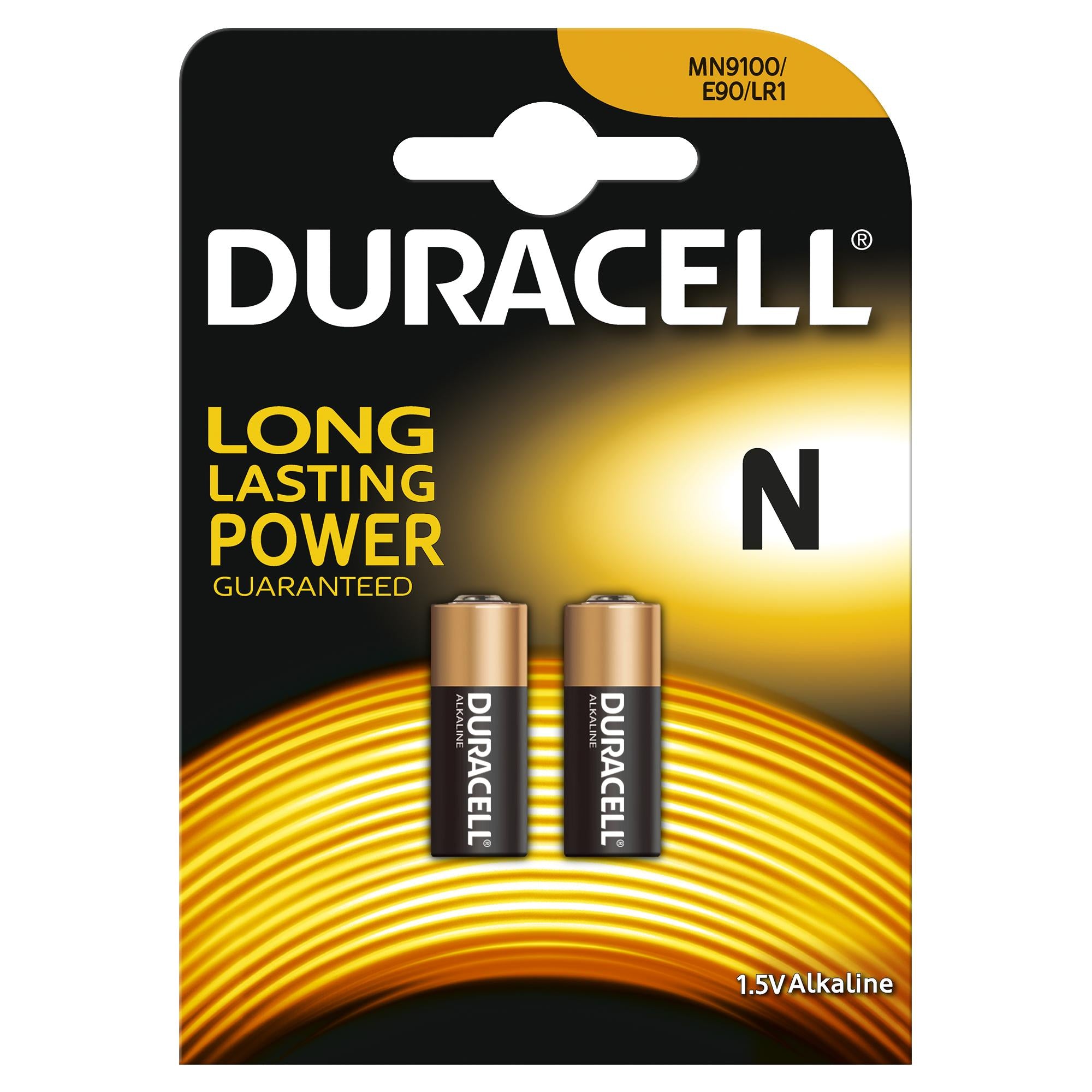 DURACELL DURALOCK ALKALINE MN9100/LR1 BLISTER 2