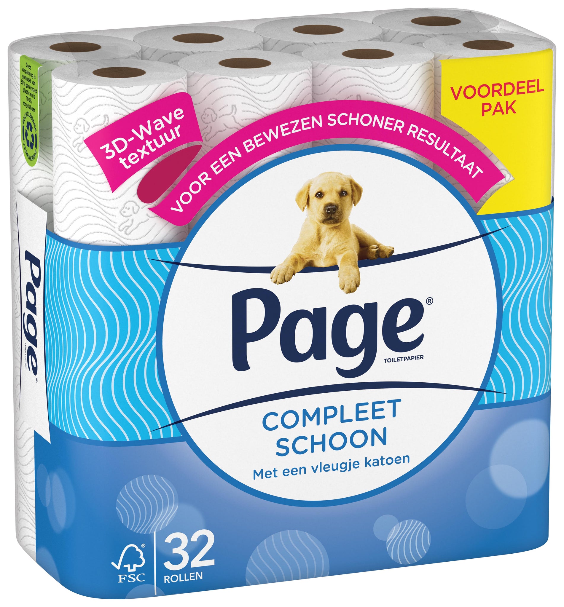 PAGE TOILETPAPIER COMPLEET SCHOON 32 ROL