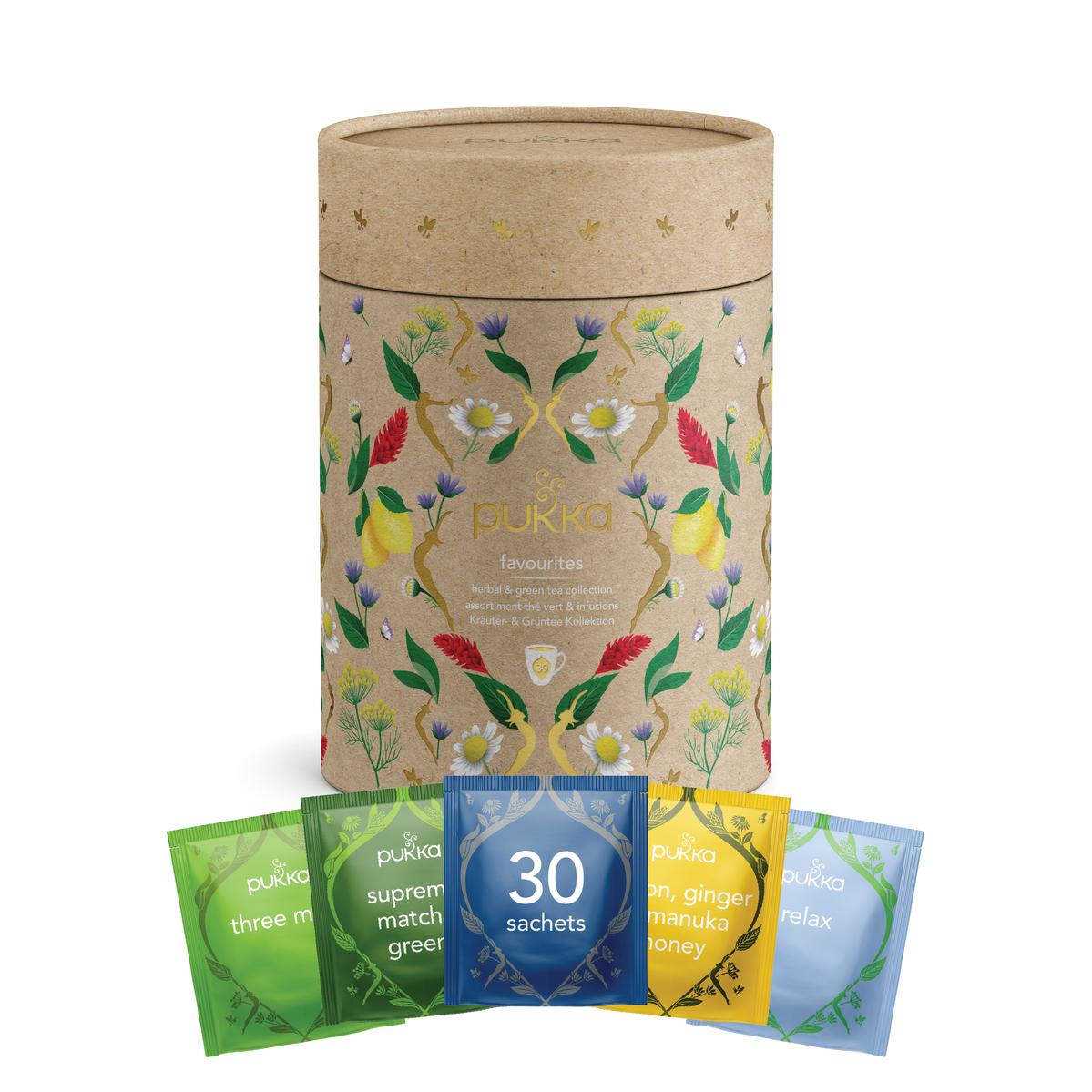 GVP PUKKA THEE HERBAL & GREEN TEA COLLECTION BIO