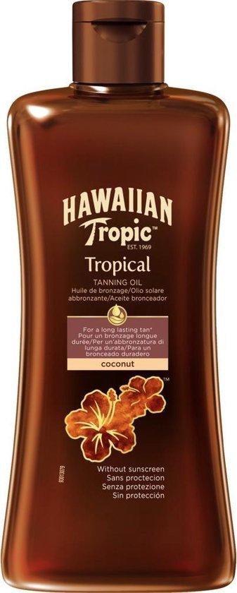 HAWAIIAN TROPIC ZONNEBRAND OIL TROPICAL ISLAND GLOW