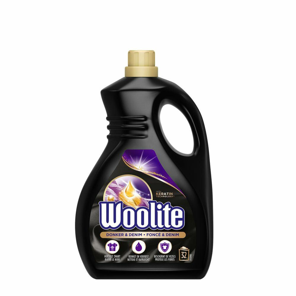 WOOLITE VLOEIBAAR WASMIDDEL DONKER & DENIM