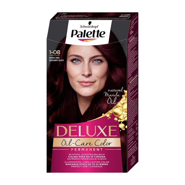 POLY PALETTE 1-08 BURGUNDY BLACK