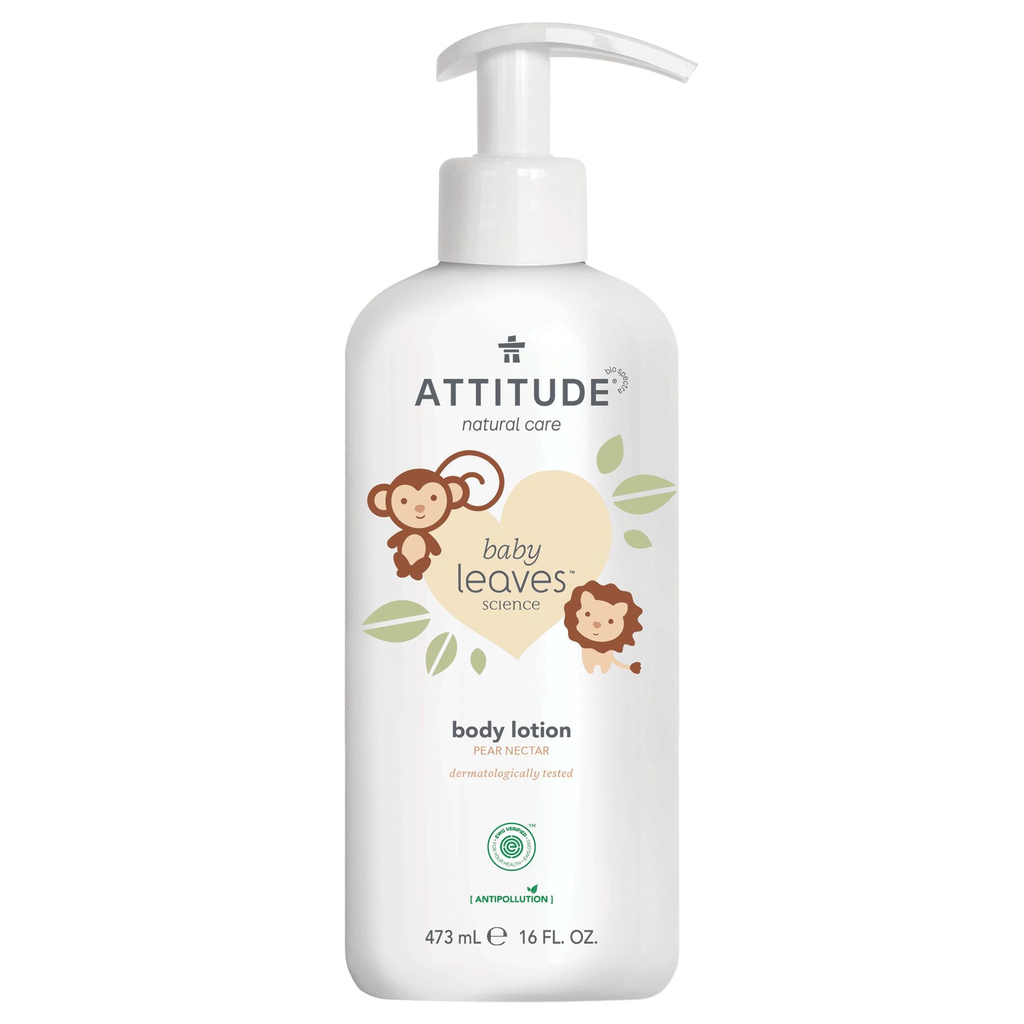 ATTITUDE BABY LEAVES BODY LOTION PEAR NECTAR