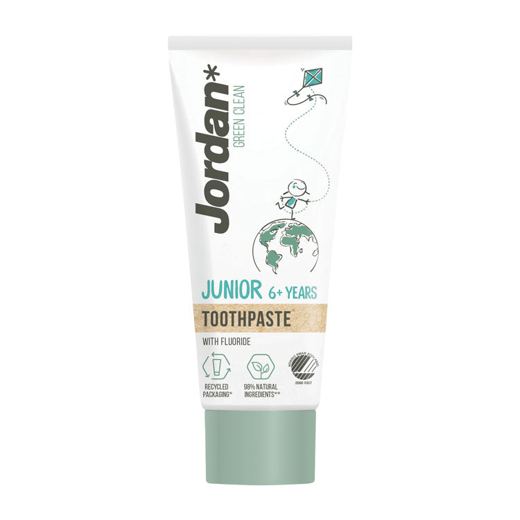 JORDAN TANDPASTA GREEN CLEAN JUNIOR 6+