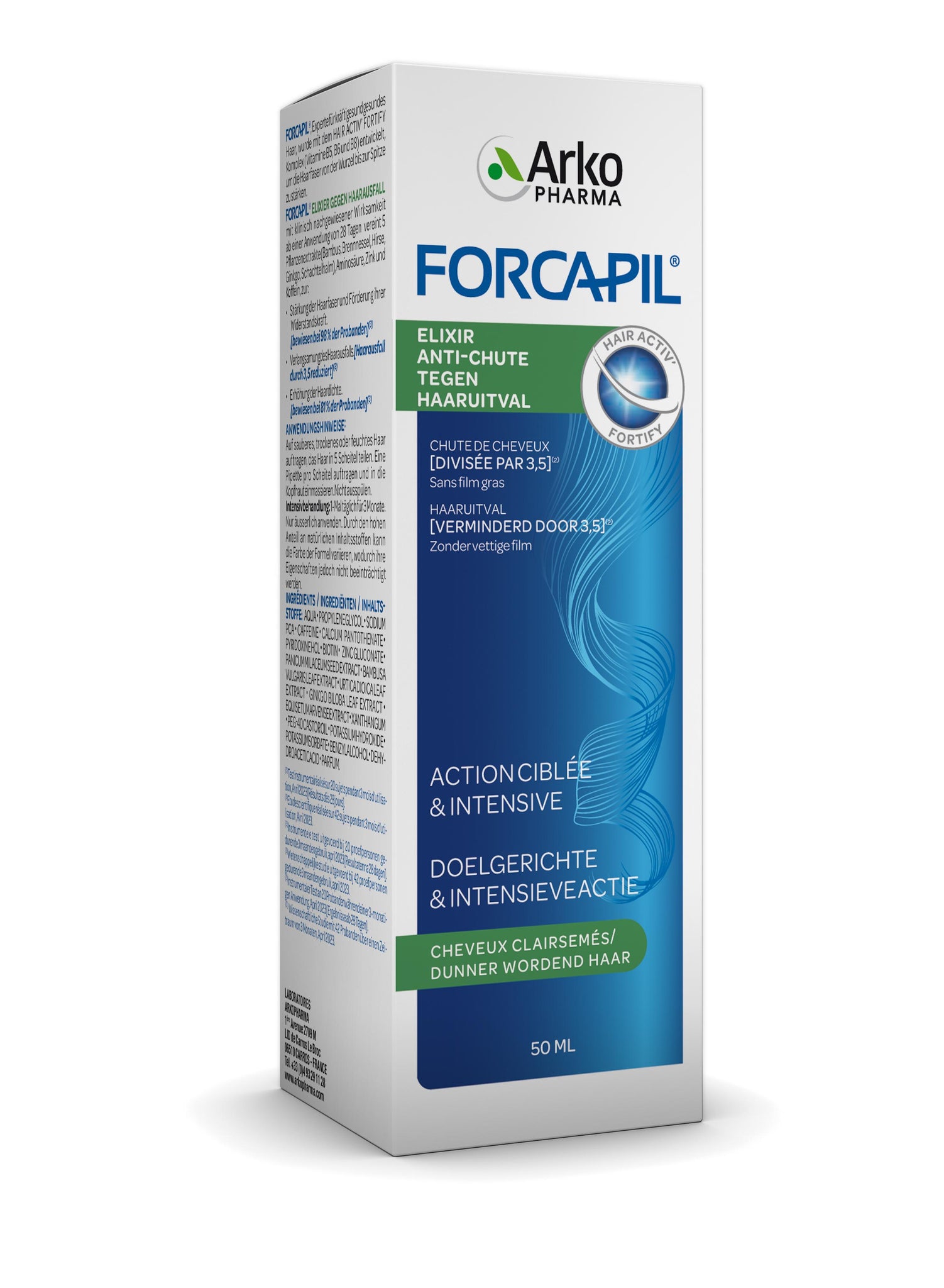 ARKOPHARMA FORCAPIL ELIXIR TEGEN HAARUITVAL