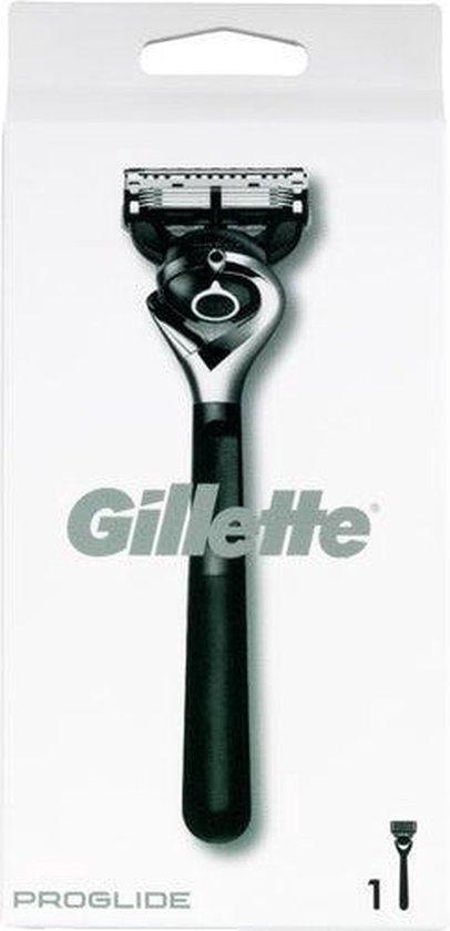 GILLETTE FUSION5 PROGLIDE MANUAL ZWART + 1 MESJE