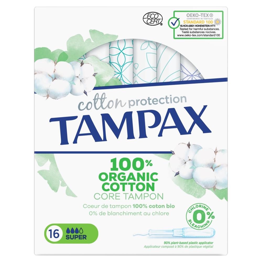TAMPAX COTTON PROTECTION SUPER