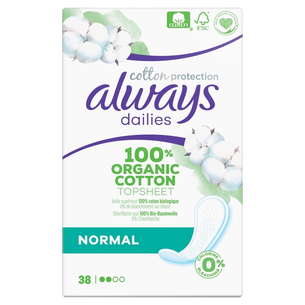 ALWAYS INLEGKRUISJES DAILIES COTTON PROTECTION NORMAAL