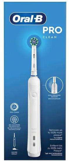 ORAL-B ELEKTRISCHE TANDENBORSTEL PRO 1 CLEAN