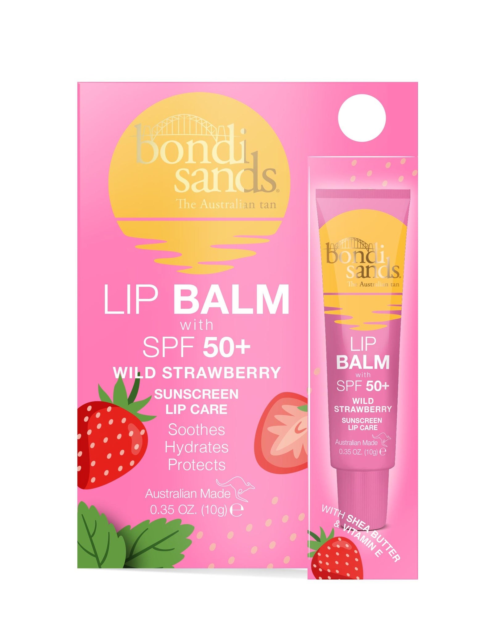BONDI SANDS SUN LIPBALM STRAWBERRY SPF50+