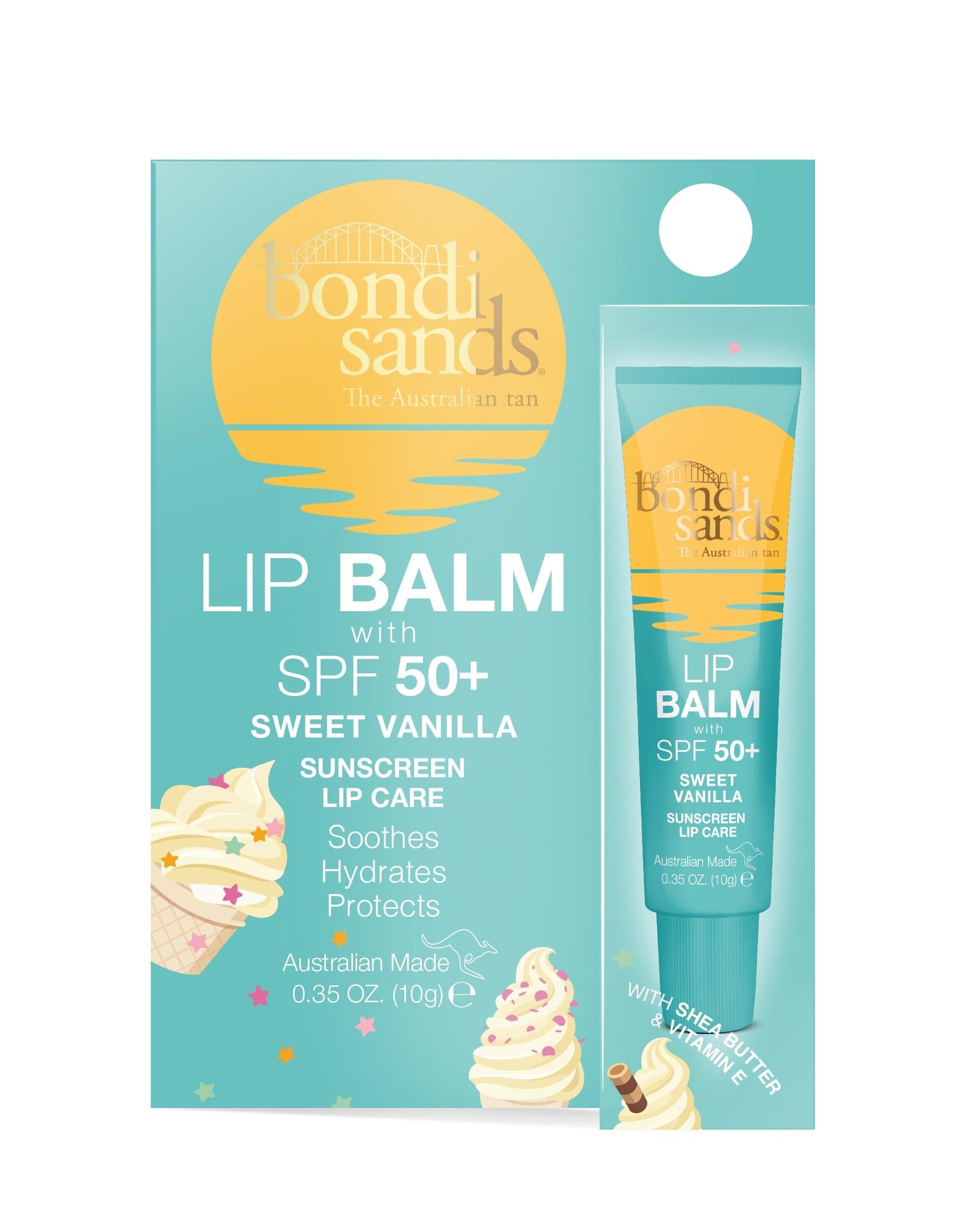 BONDI SANDS SUN LIPBALM SWEET VANILLA SPF50+