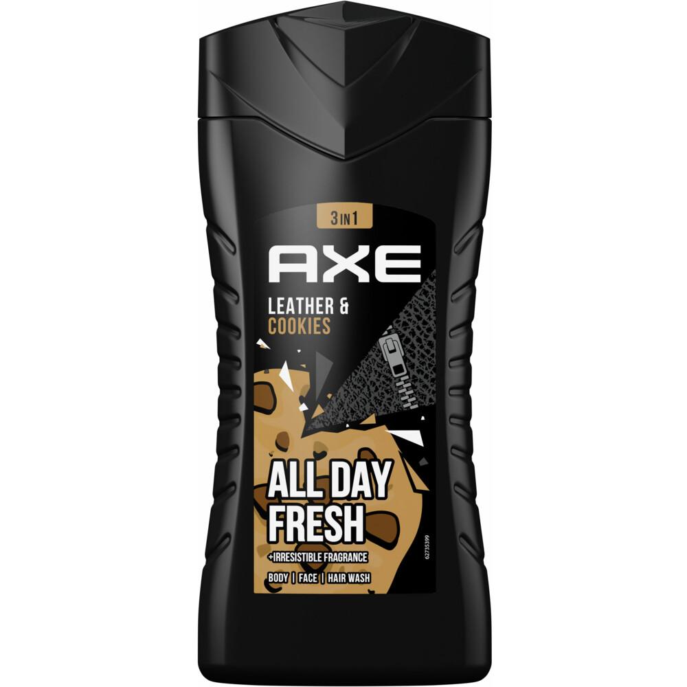 AXE DOUCHE COLLISION LEATHER & COOKIES