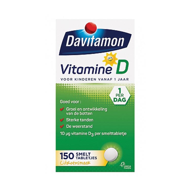 DAVITAMON D KIND SMELTTABLETTEN