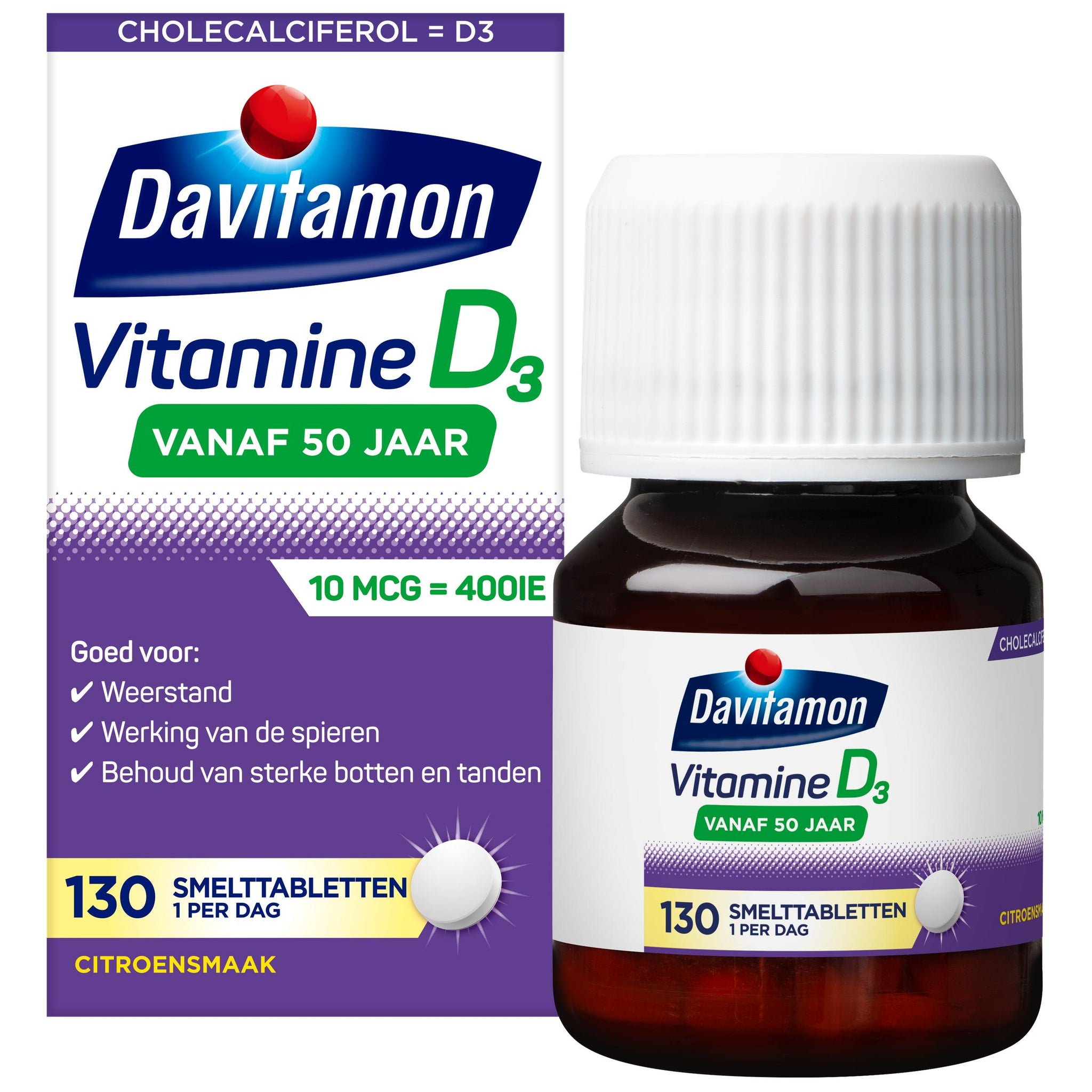 DAVITAMON D 50+ SMELTTABLETTEN