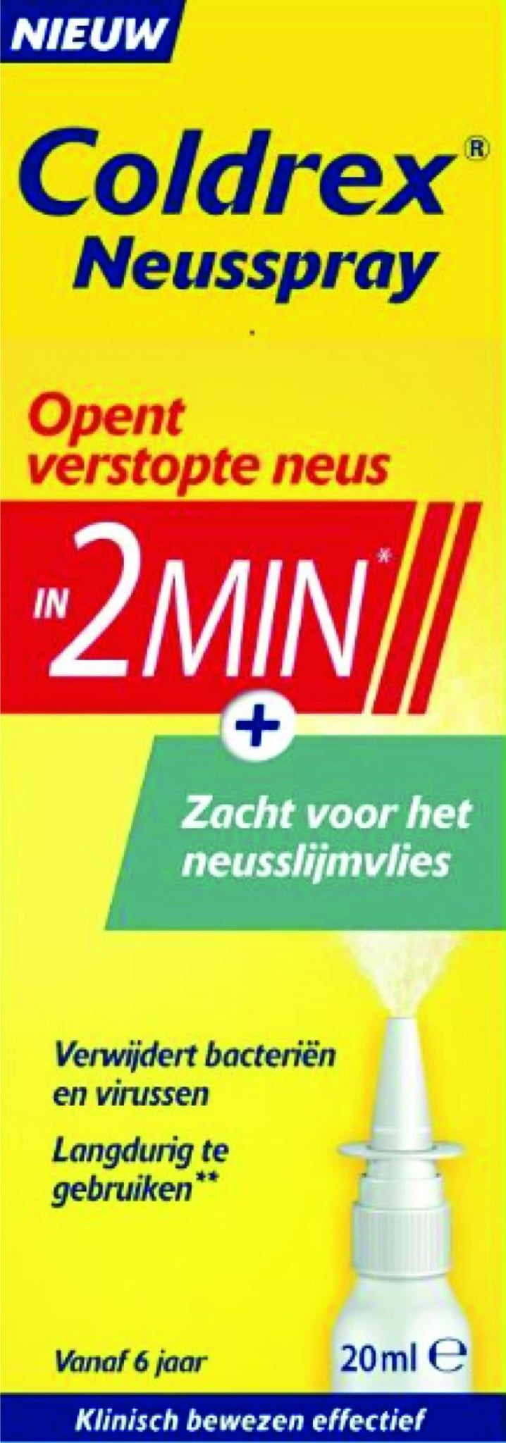 COLDREX NEUSSPRAY 1 MINUUT