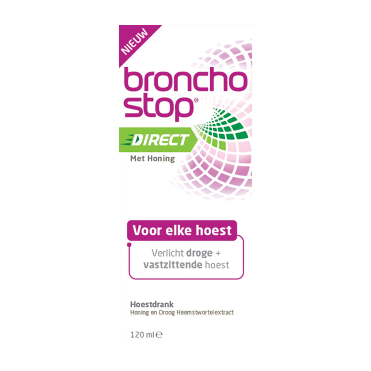 BRONCHOSTOP HOESTDRANK DIRECT MET HONING