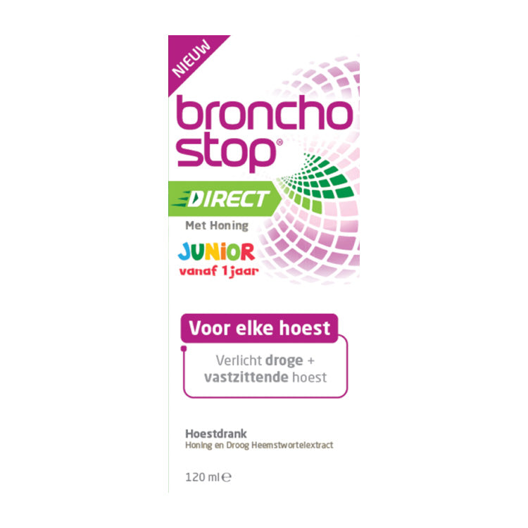 BRONCHOSTOP HOESTDRANK DIRECT MET HONING JUNIOR