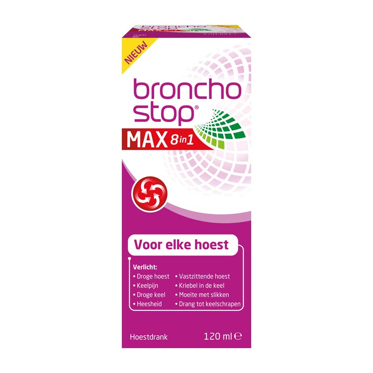 BRONCHOSTOP HOESTDRANK MAX 8 IN 1