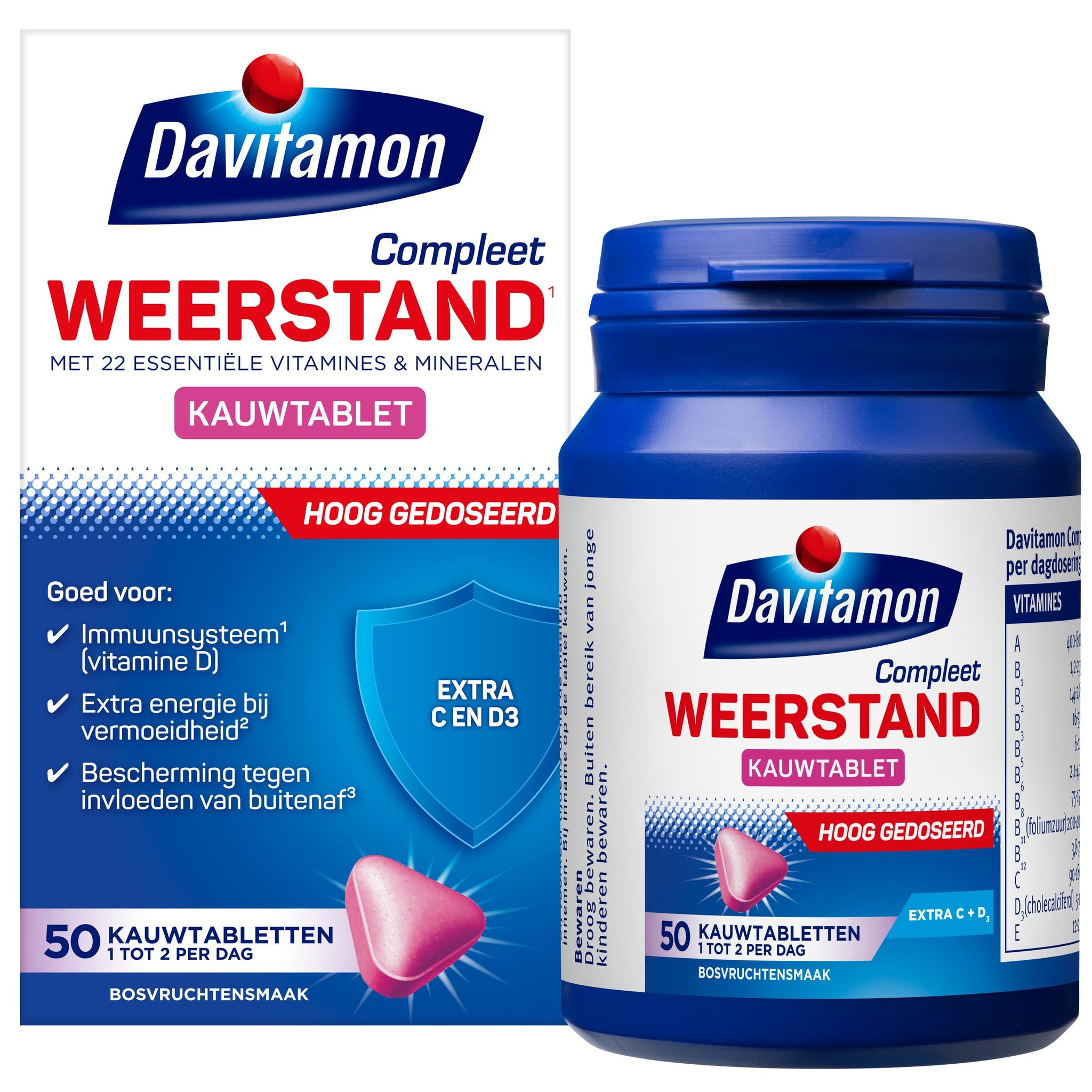DAVITAMON COMPLEET WEERSTAND FORTE BOSVRUCHTEN