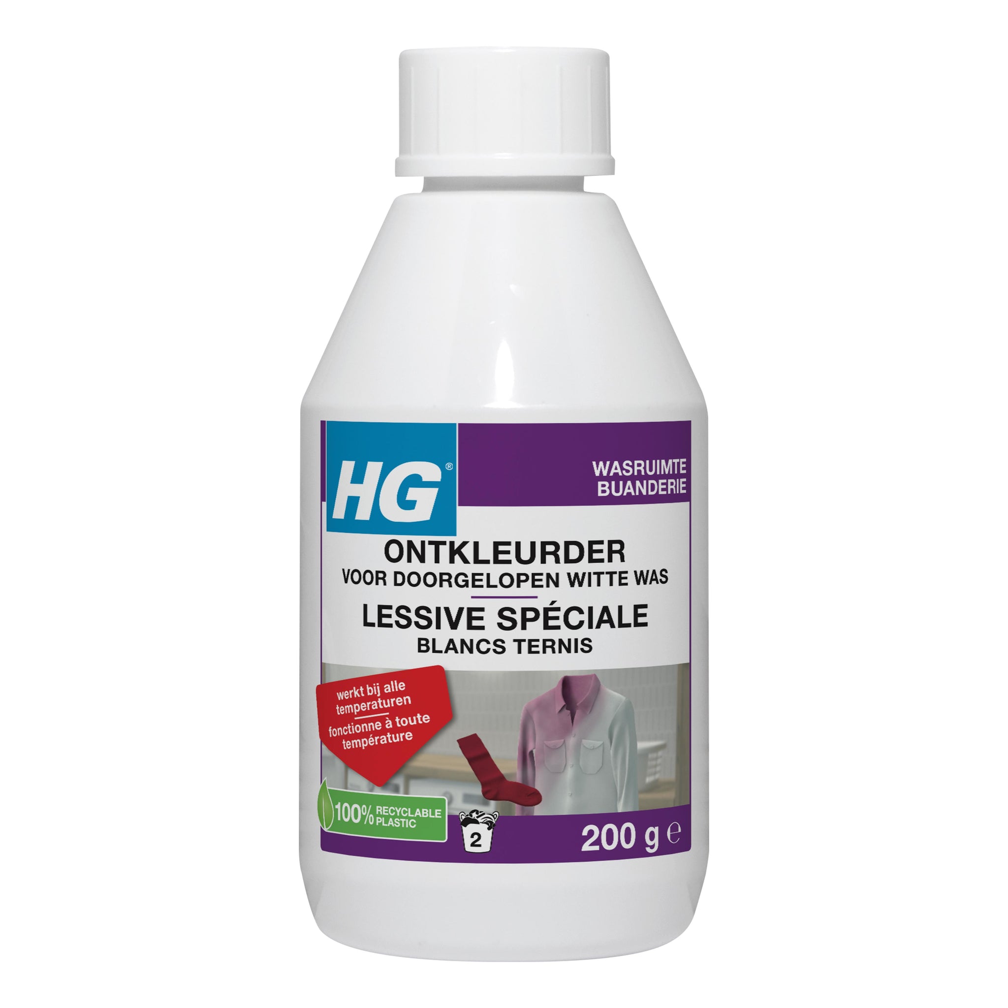 HG ONTKLEURDER DOORGELOPEN WITTE WAS