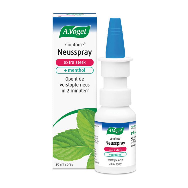 A.VOGEL CINUFORCE NEUSSPRAY EXTRA FORTE + MENTHOL