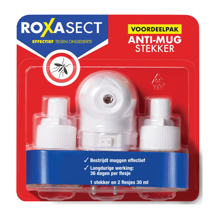 ROXASECT ANTI-MUG STEKKER + 2 NAVUL