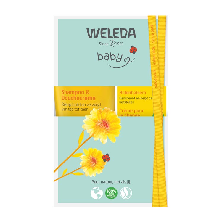 GVPB WELEDA CALENDULA BABY BILLENBALSEM+SHAMPOO