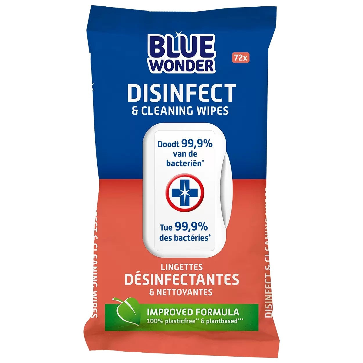 BLUE WONDER DESINFECT & CLEANING WIPES